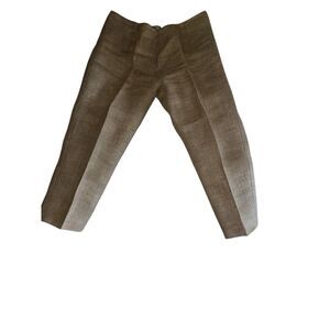 Burlap‎ Fully Lined Front Zipper Women's 36"x26" Pants/Capris